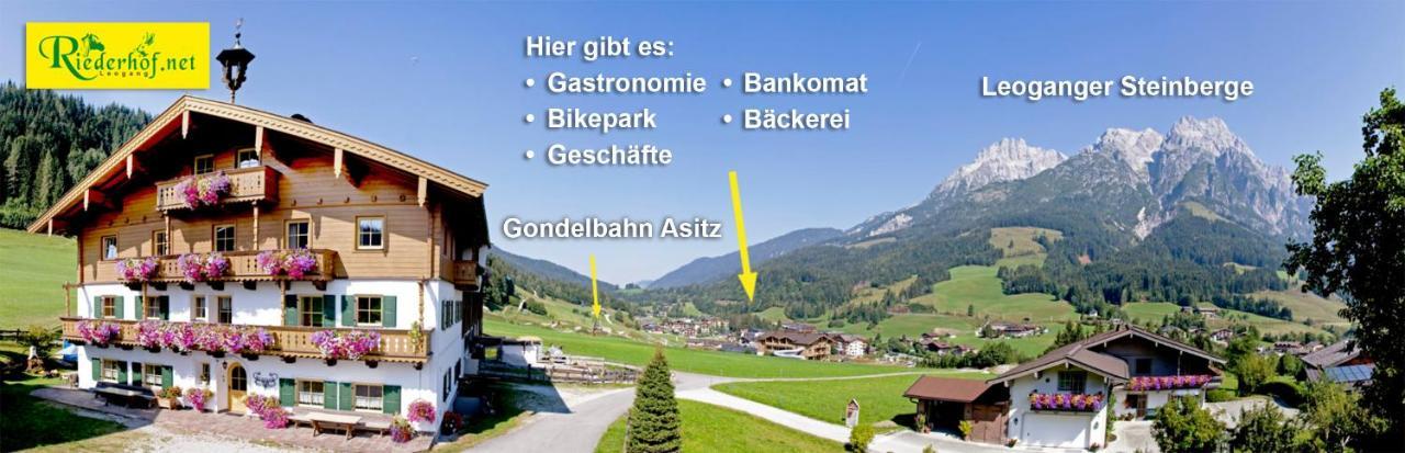 Hotel Riederhof Leogang Zewnętrze zdjęcie